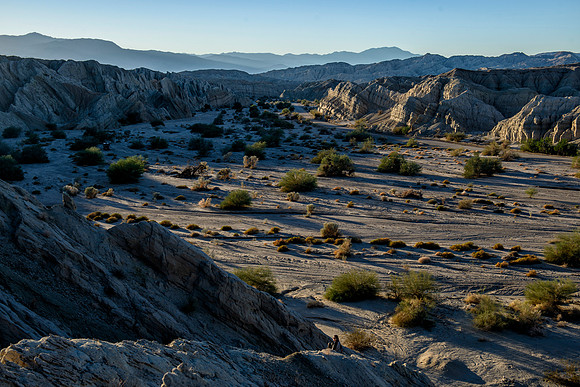 Wild camping in the Mecca wilderness, CA