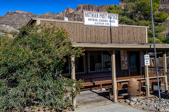 Post office in Oatman, AZ